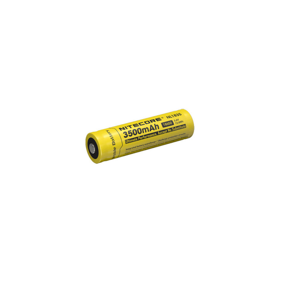 Nitecore Nl1835 3.6V 3500Mah 18650 Protected Li-Ion Rechargeable Battery 759972960262