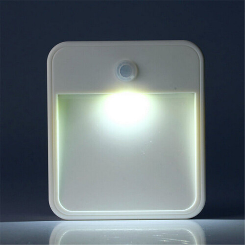 Battery Operated PIR Motion Sensor LED Wireless Night Light Security Wall Lamp 2