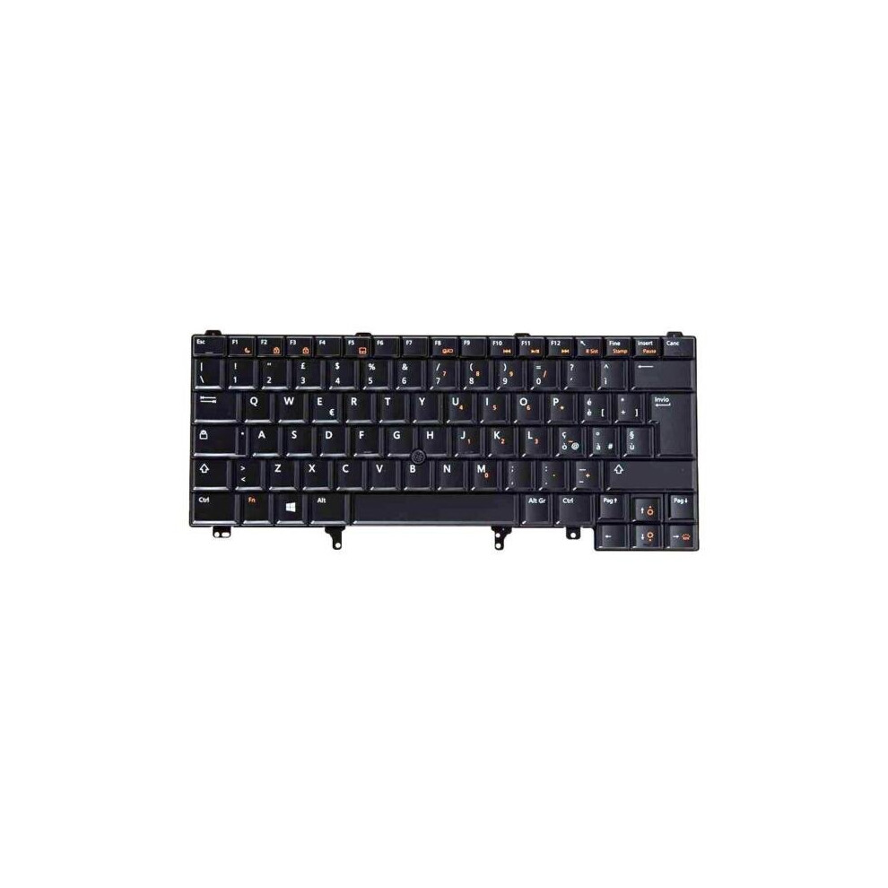 Replacement Keyboard for Dell Latitude 5400 5401 QWERTY Italian Black - KB-NHMV3