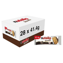 NUTELLA® Biscuits Pack 41.4g - 3 biscuits 43.5g ( pack of 28 )