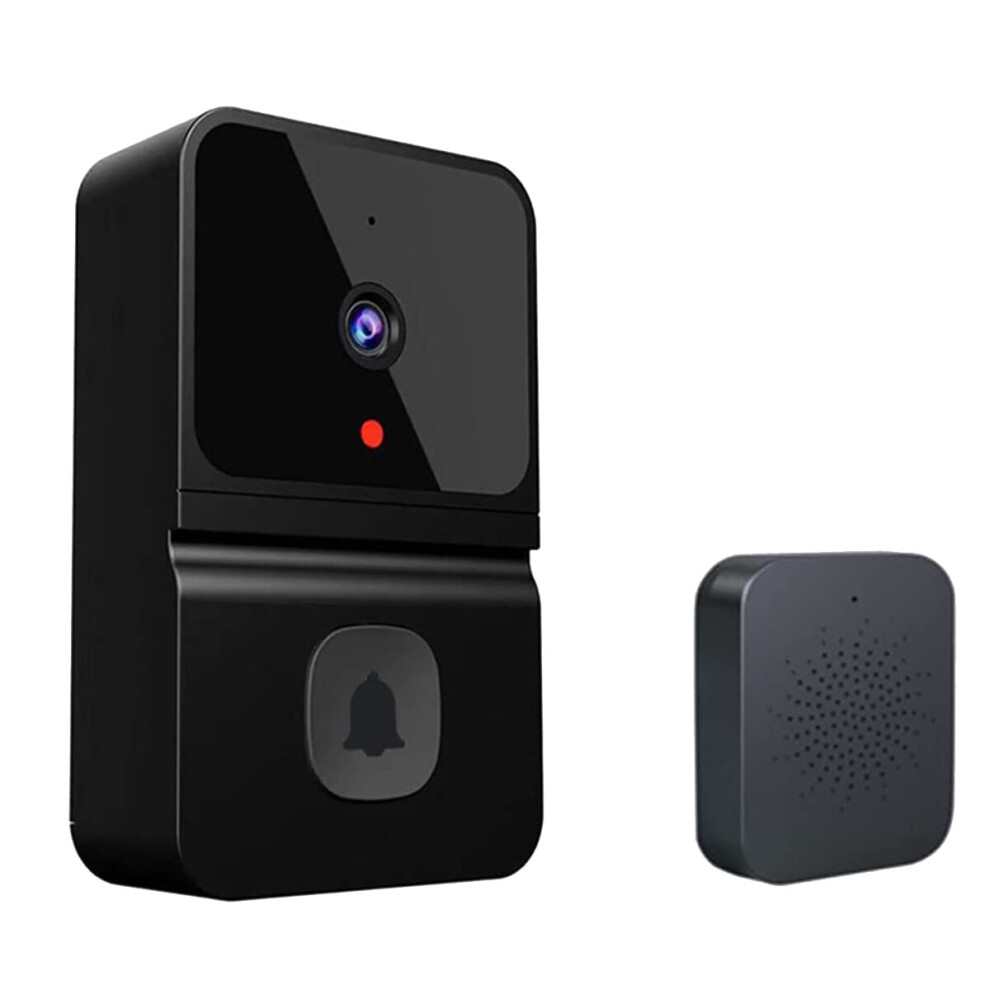 Wireless Video Doorbell Camera with Wireless Chime, Intercom HD Night Vision WiFi Rechargeable Security Door Bell