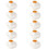 10Pcs E27 Plastic Screw Lamp Holder Round Lamp Holder Bulb Socket Holder Adapter 1