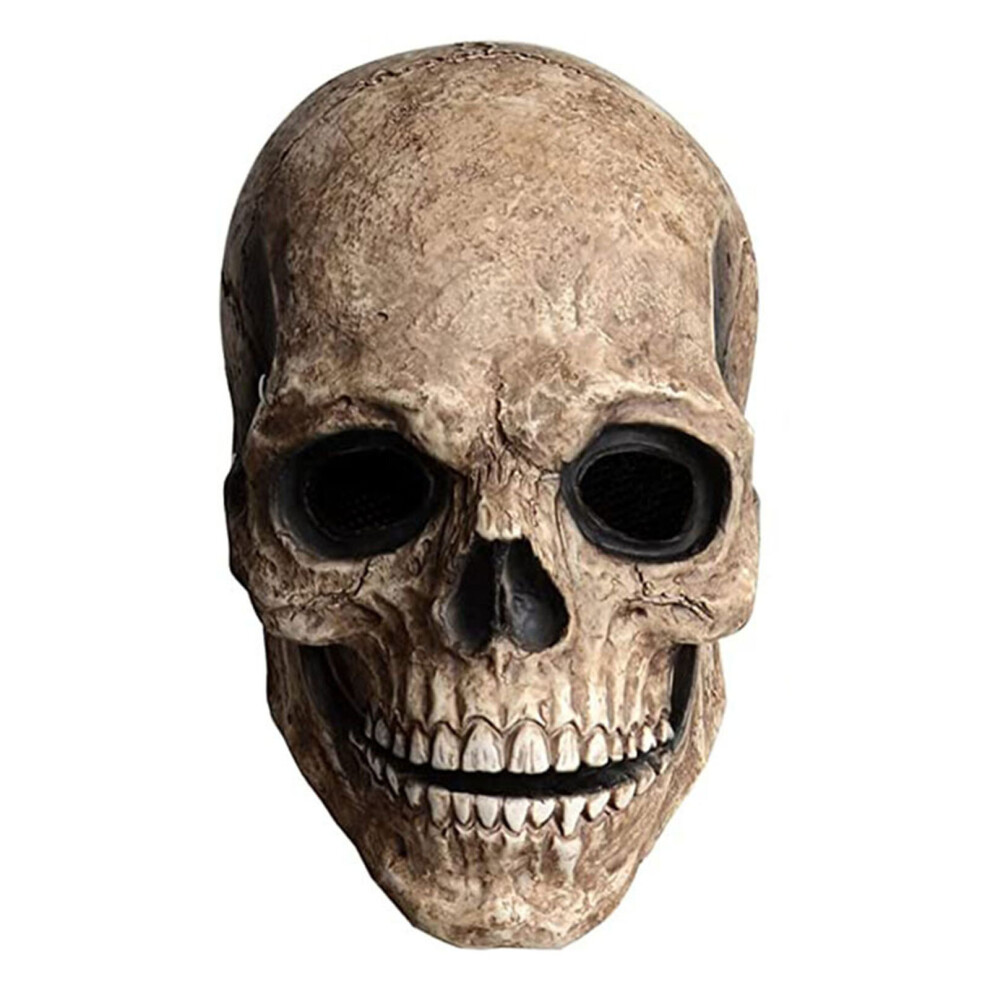 Halloween Costume Full for Head Skull Mask with Movable Mouth Helmet Party Suppl