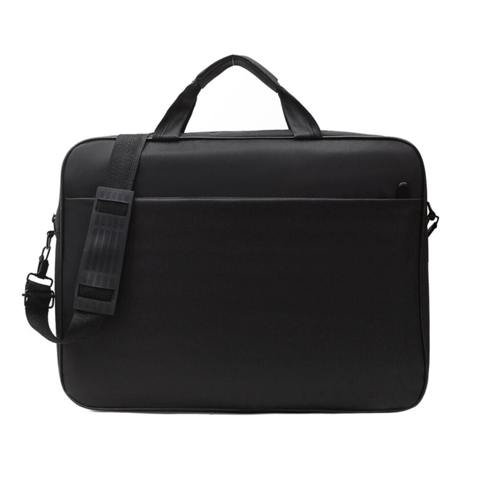 (, 15.6 In) Laptop Bag Sleeve For Case Protective Shoulder Carrying Bags For 15.6 17 Inch Computer Notebook Shockproof Handbag Brief Black 7451023049867