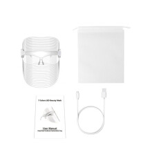 7 LED Face Masks Facial Mask with Red Light Therapy Wrinkle Rejuvenation Phototherapy Beauty LED Light Therapy Devices