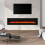 Living And Home 80 Inch LED Electric Fireplace Wall Insert 12 Flame Colours 1