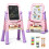 Casart Children's Easel Magnetic&Double Sided w/Adjustable Height Accessories 1