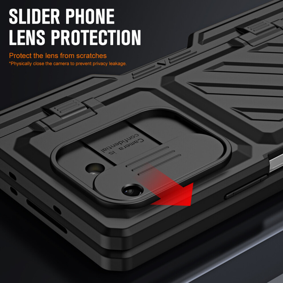 for-samsung-galaxy-z-fold-4--black--magnetic-hinge-360--protective-hard-case