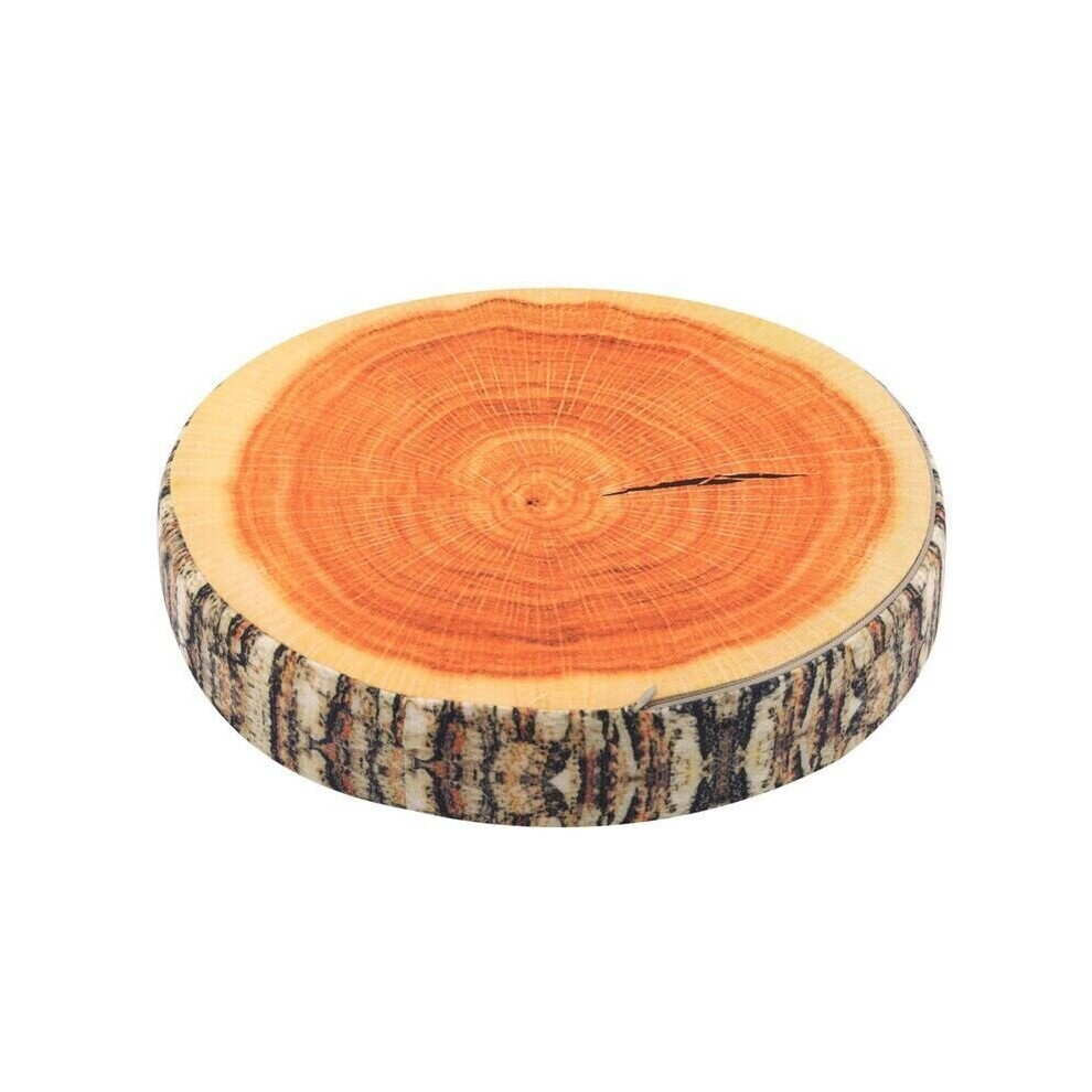 ( round) Stump Shaped Pillows Cushion Seat Pad Sofa Neck Support Creative Wood Log Pillow