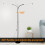 LED Floor Lamp 360Â Adjustabe Standing Light Reading Gooseneck Light 6