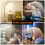 LED Floor Lamp 360Â Adjustabe Standing Light Reading Gooseneck Light 4