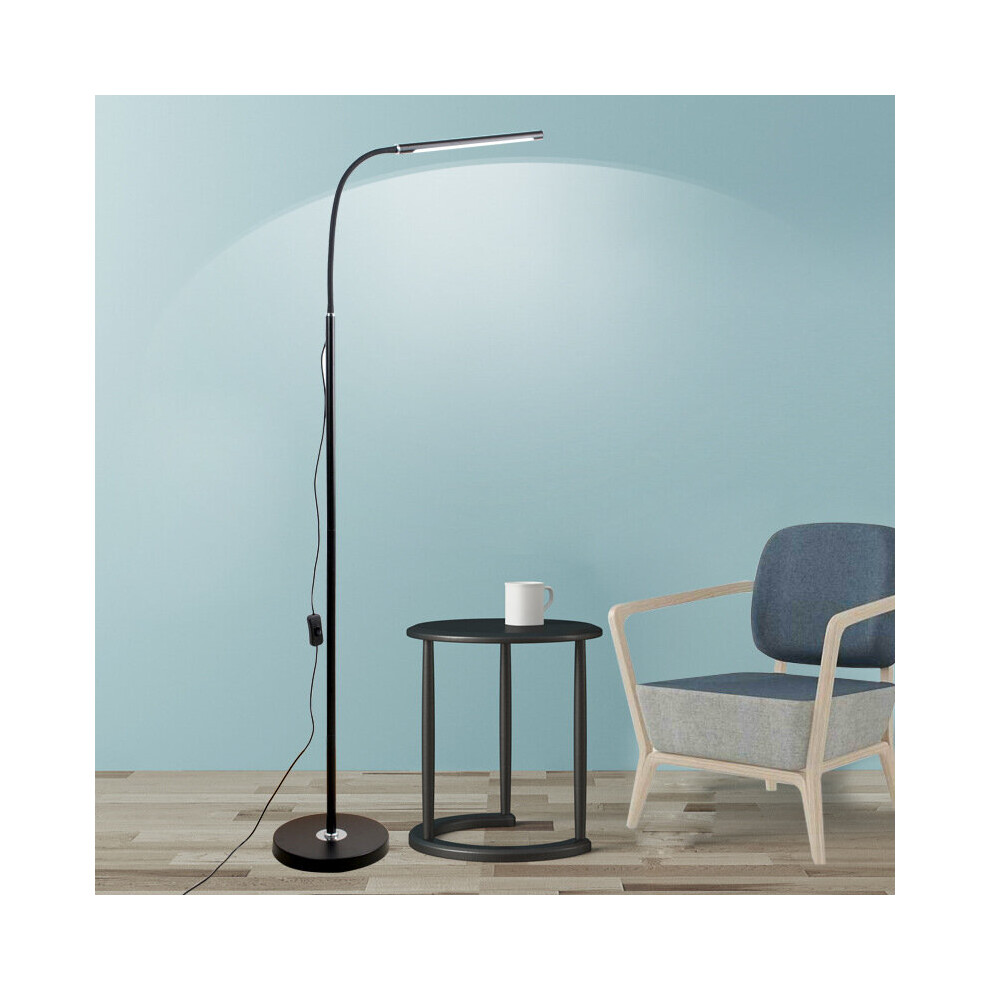 LED Floor Lamp 360° Adjustabe Standing Light Reading Gooseneck Light