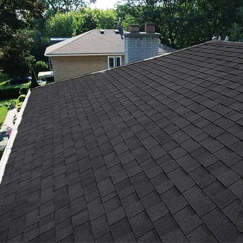 Living And Home (Dark Black) 18Pcs Asphalt Shingles Bitumen Roofing 2