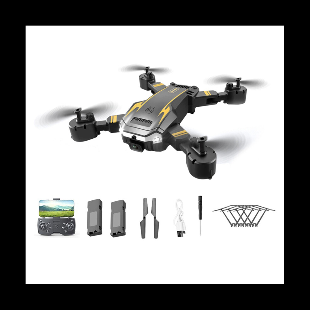 8K HD Single Camera Drone Remote Control Airplane Toys with Automatic Obstacle Avoidance Function for Gift 2Pcs Battery 