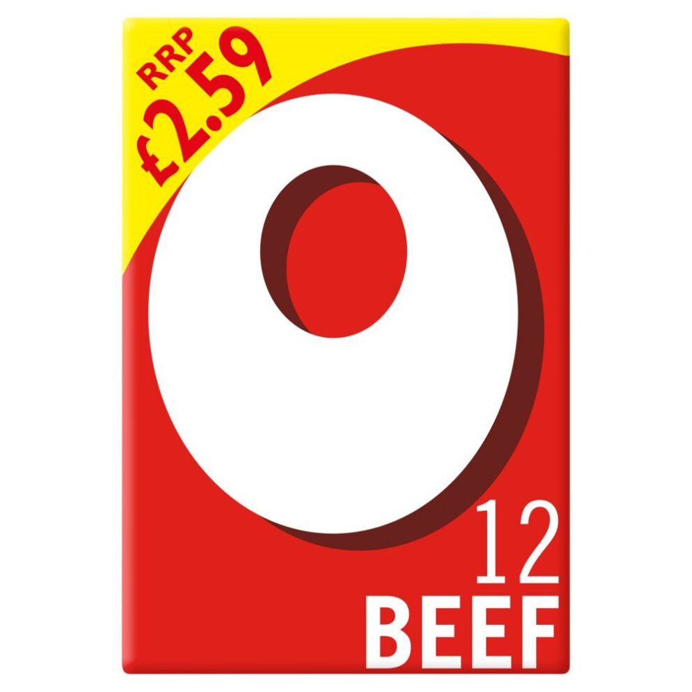 OXO 12 Beef Stock Cubes 71g ( pack of 12 )