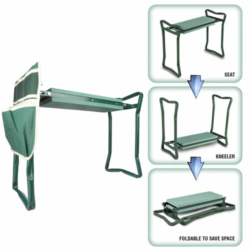 Siège de jardin à genoux Banc de jardinage Tabouret en mousse EVA 1
