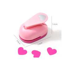 (Loving Heart) 1 Inch Paper Punchers Scrapbook Punches
