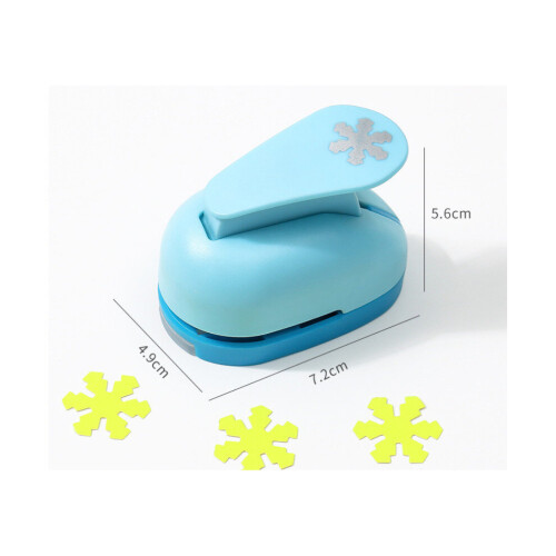 (Snowflake) 1 Inch Paper Punchers Scrapbook Punches