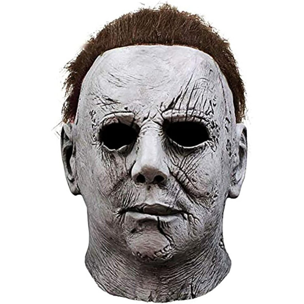 Sinsen Michael Myers Mask Halloween Scary Kills Mask Horror Latex Full Head Mask Michael Myers Mask Cosplay Costume Props
