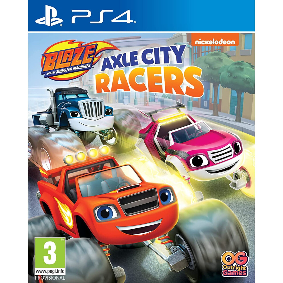 Bandai (Ps4 | Blaze And The Monster Machines: Axle City Racers) Blaze And The Monster Machines: Axle City Racers
