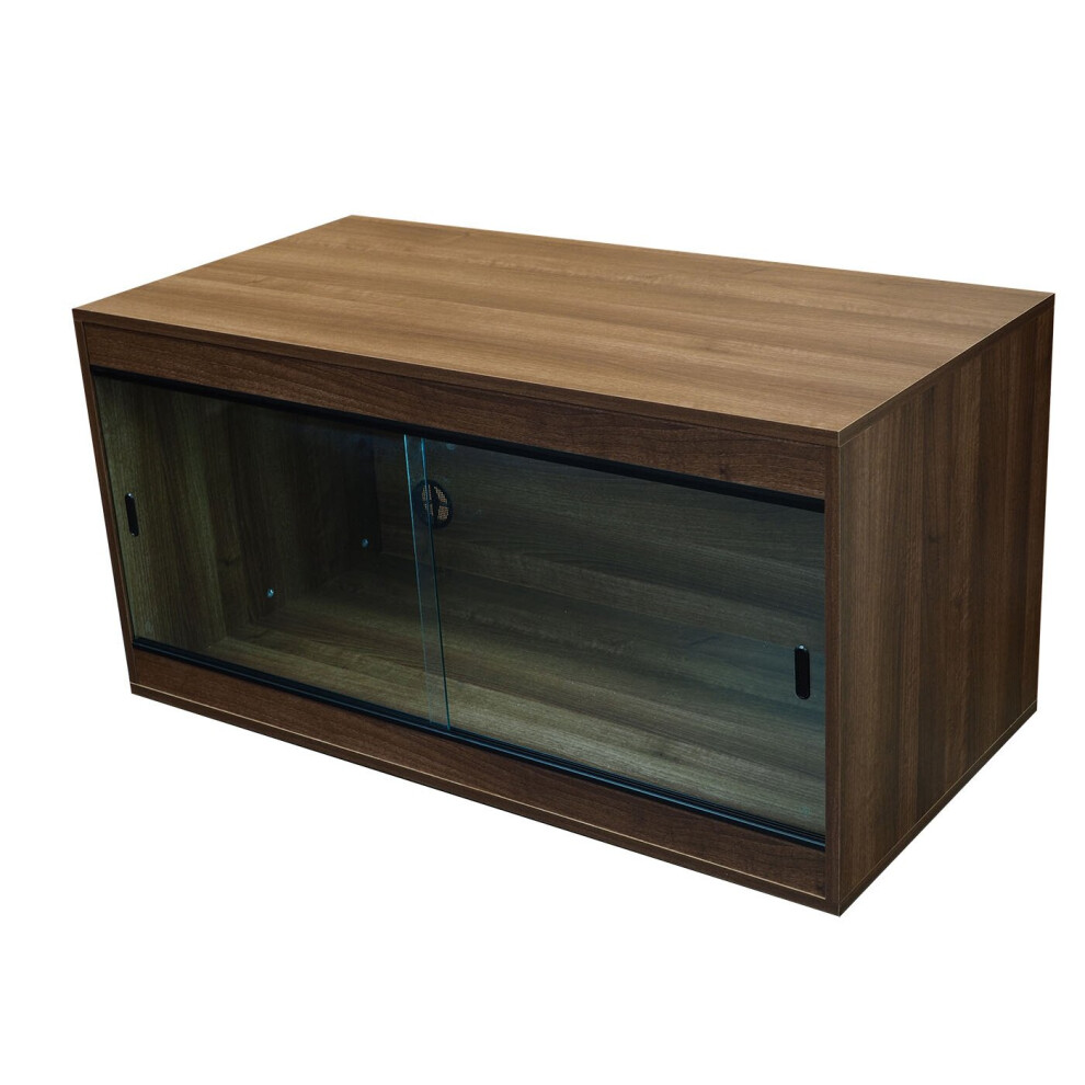 (4ft - 48x18x18 inches, Walnut) Repti-Life Vivarium - Various Sizes and Colours