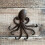 Selections Cast Iron Octopus Wall Dispenser, Floor Loo Roll Holder & Wall Hook 8