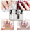 10 Φύλλα Διακοσμητικά νυχιών Αυτοκόλλητα πολύχρωμα 2