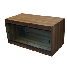(2ft - 24x15x15 inches, Walnut) Repti-Life Vivarium - Various Sizes and Colours