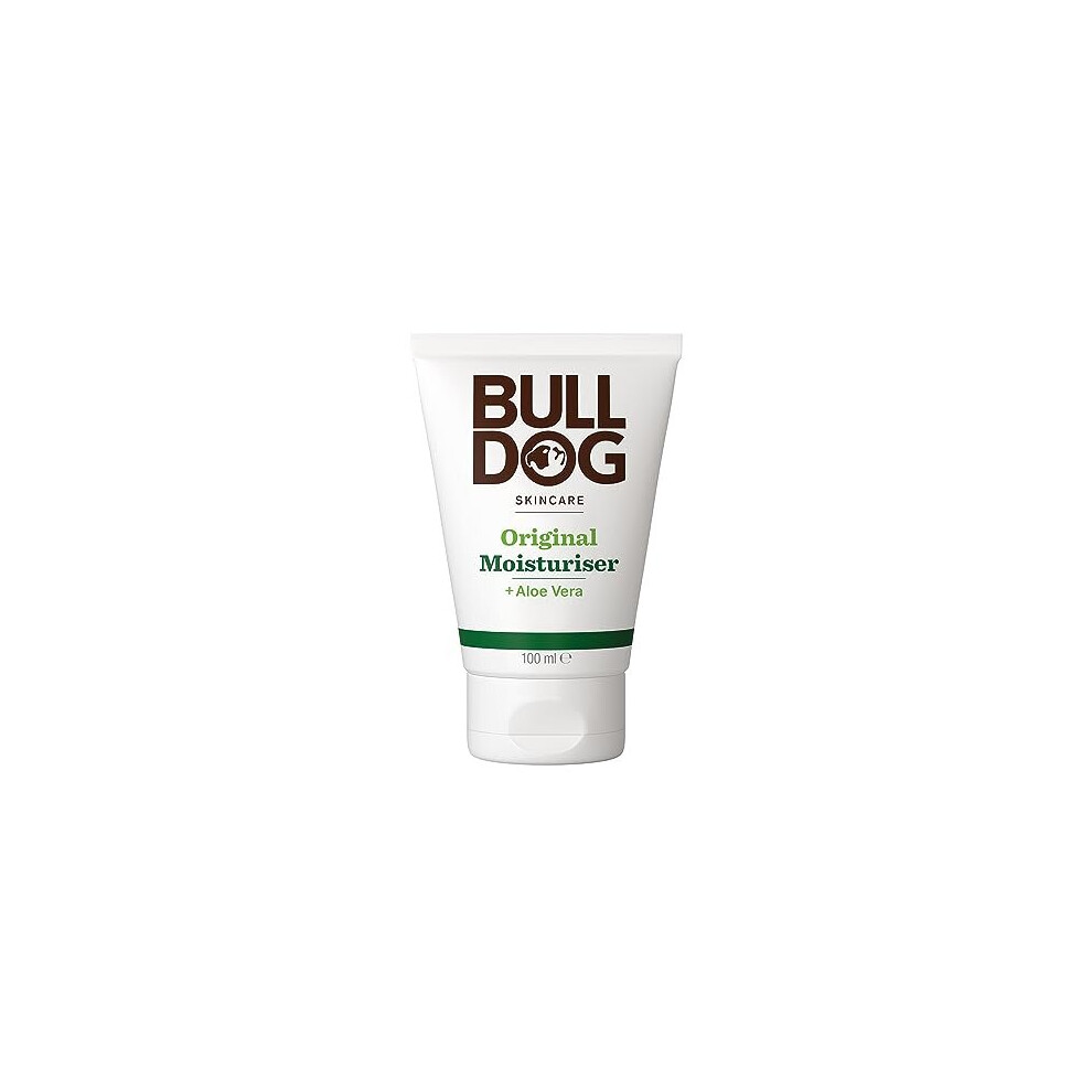 BULLDOG - Skincare for Men | Original Moisturiser | Face Cream for Normal and Dry Skin | 100 ml