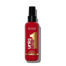 Revlon UniqONE All-In-One Leave-In Hair Treatment 150ml - 10 Benefits, Detangles, Frizz Control, Shine, Vegan