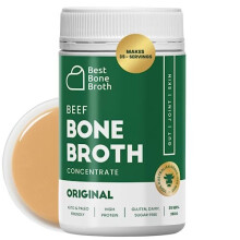 Beef Bone Broth Concentrate | Help Improve Joints, Skin, & Gut | Liquid Collagen Amino Acids | Keto, High Protein, Gluten Free | Made from Grass-Fed
