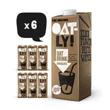 Oatly Chocolate Drink 1 Litre (Pack of 6)