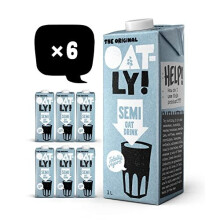 Oatly Semi Oat Drink 1 Litre (Pack of 6)
