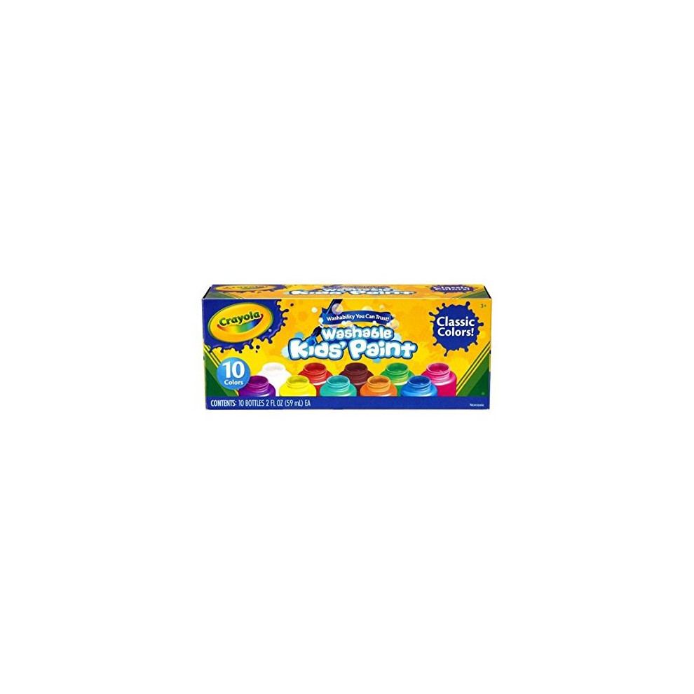 CYO541205 - Crayola Crayola Washable Kids Paint Set