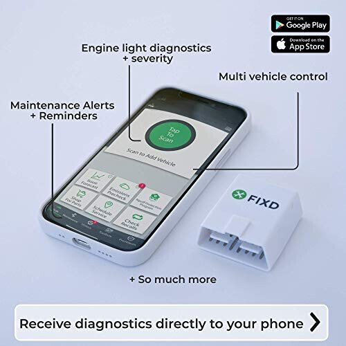 FIXD OBD2 Professionele Bluetooth Scan Tool & Code Reader voor iPhone en Android 2