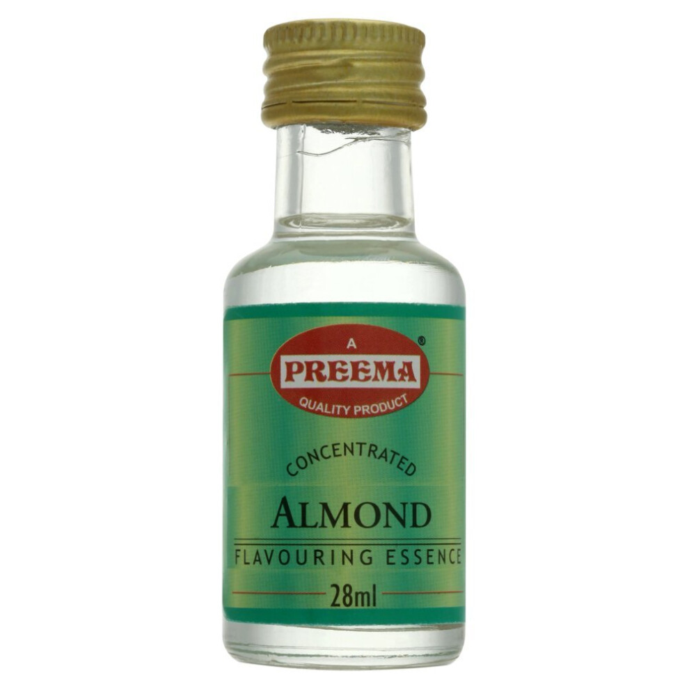 Preema Concentrated Almond Flavouring Essence 28Ml ( Pack Of 12 )