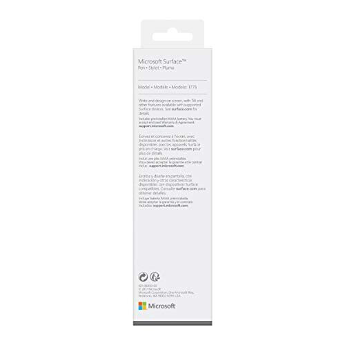 Microsoft Microsoft Surface Pen, Charcoal Black, Model: 1776 (EYU-00001) 2