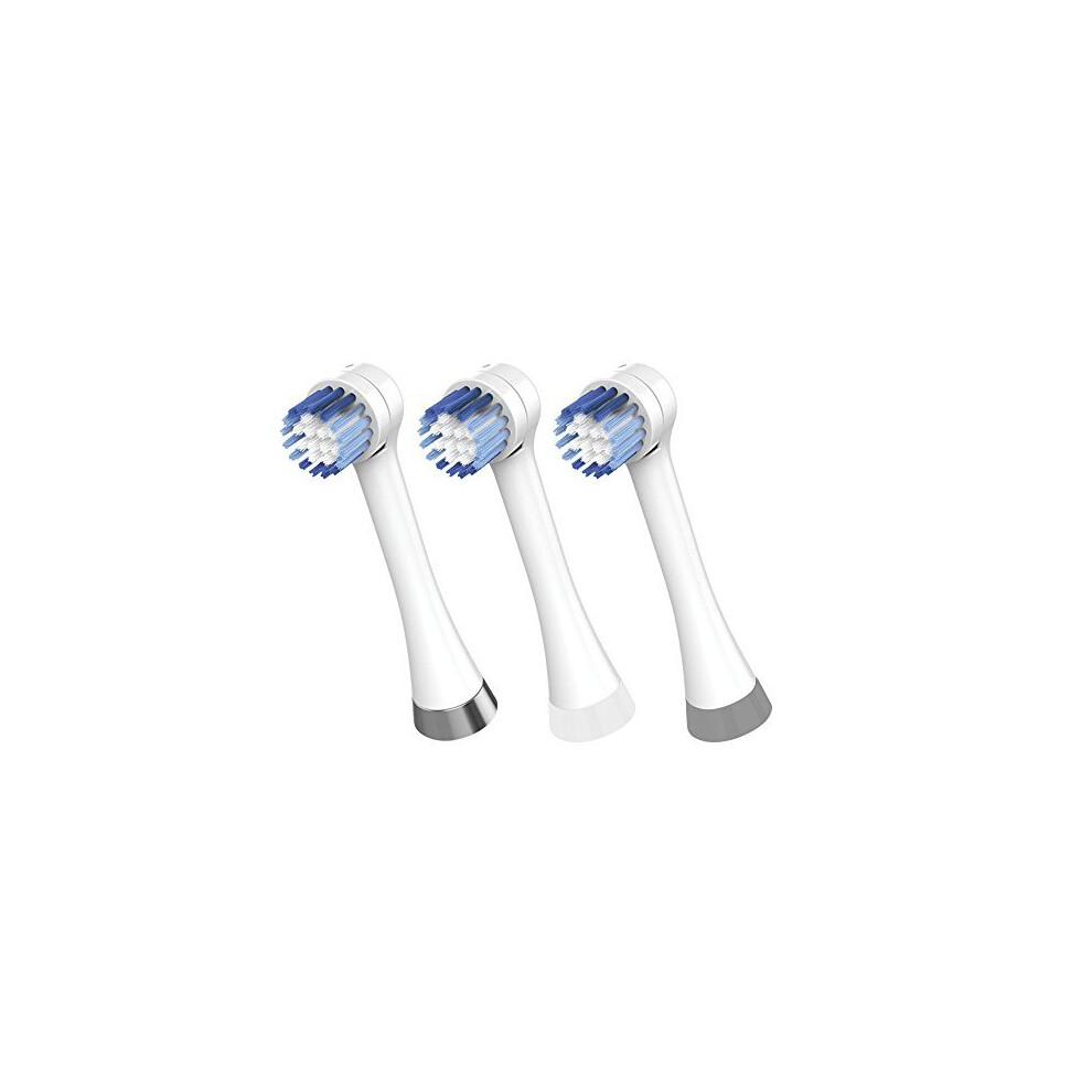 Waterpik Triple Clean Complete Care Replacement Brush Heads, White, OTRB-3WW, 3 Count