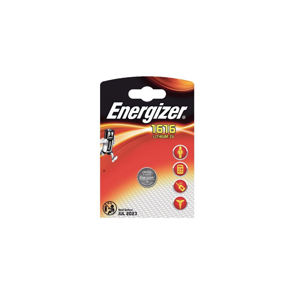 Energizer Battery Lithium Cr1616