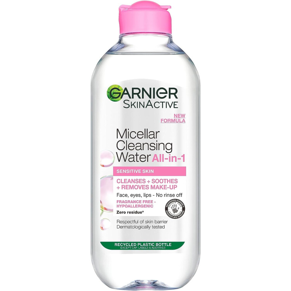 Garnier Micellar Cleansing Water For Sensitive Skin 400ml