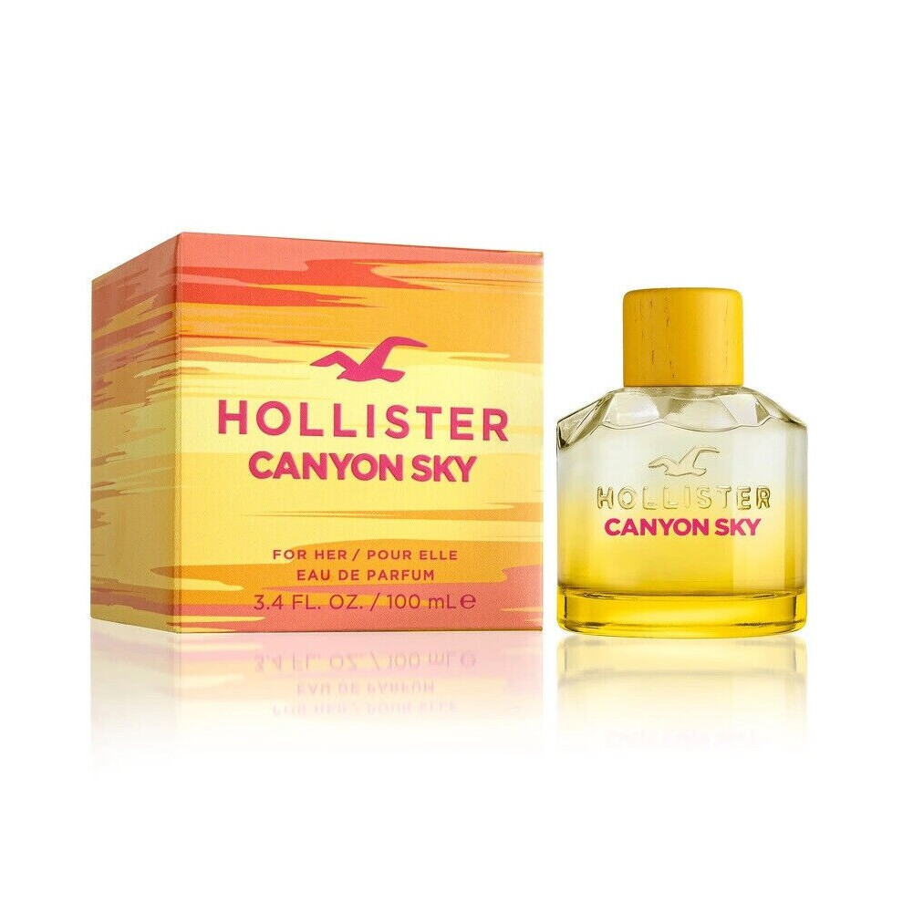 Hollister Canyon Sky Women Eau De Parfum Spray 3.4 oz 100 ml