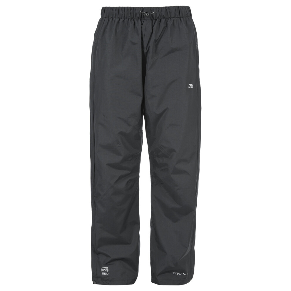 (M, Black) Trespass Mens Waterproof Trousers Purnell