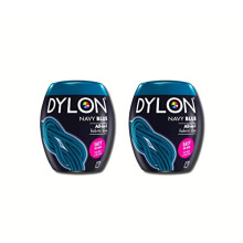 Dylon New 350g Navy Blue Machine Dye Pod 2 Pack