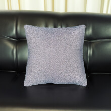 (GREY PILLOW) 18" Soft Filled Square Cushions with Cover Set Home Decor Sofa Cushion Throw New