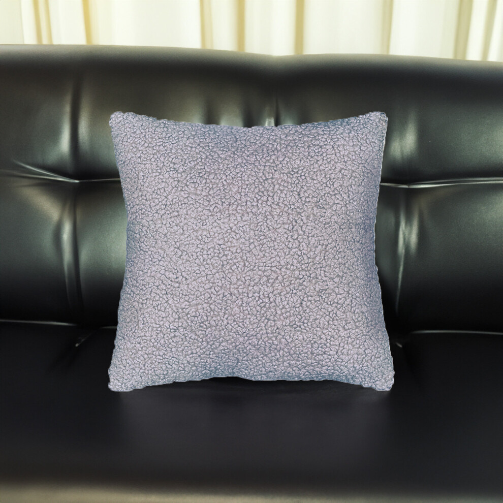 (GREY PILLOW) 18" Soft Filled Square Cushions with Cover Set Home Decor Sofa Cushion Throw New
