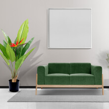 (120CM -HELICONIA PSITTACORUM) LARGE Artificial Palm Trees, Ficus Plants, Bamboo Tropical Yukka ULTRA REALISTIC
