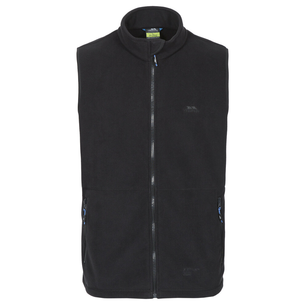 Trespass (S, Black) Mens Fleece Gilet Bodywarmer Othos Ii
