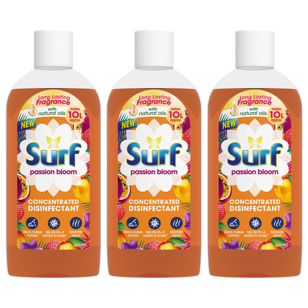 (Buy 3 - Passion Bloom) Surf Concentrated Disinfectant Cleaner, 240ml