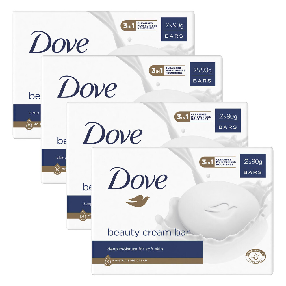 (Buy 4) Dove Original Beauty Cream Bar Deep Moisture 2x90g