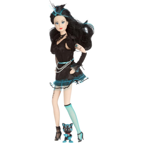 Doll Steffi Mystic Girlz with monster avatar Simba